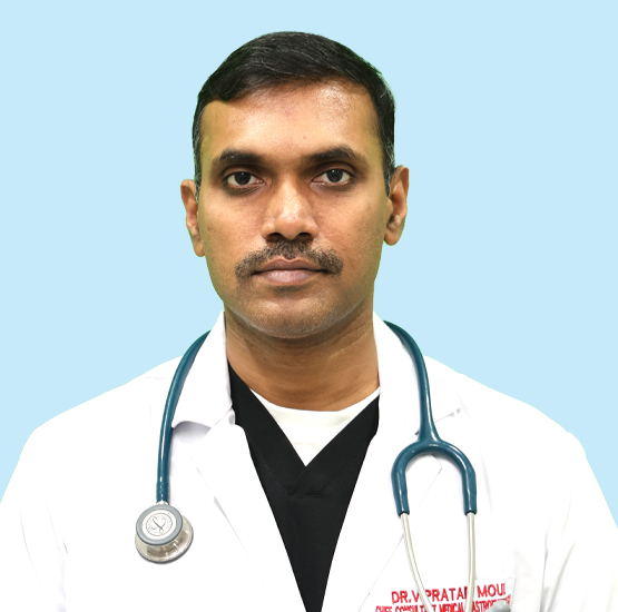 Dr V. Pratap Mouli, Gastroenterologist, KIMS Sikhara Guntur